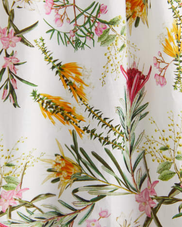 Wildflower Cotton Dress in IVORY/MULTI