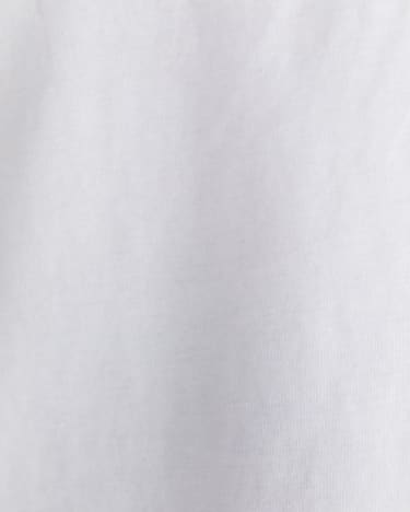 Cotton Short Sleeve Tee in WHITE