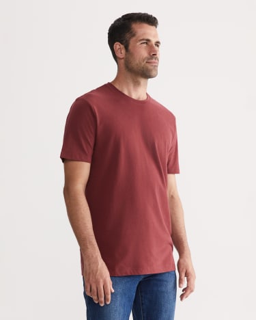 Supersoft Tee in WINE