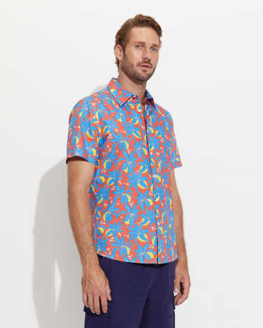 Wye Liberty Tapered Shirt in MELON