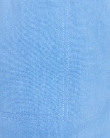 Rosa Crop Linen Pant in MOROCCAN BLUE