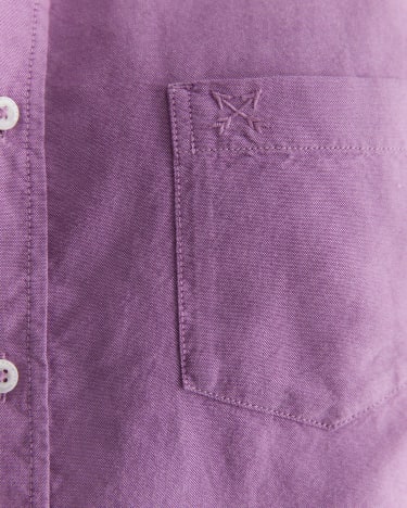 Oxford Long Sleeve Shirt in LILAC