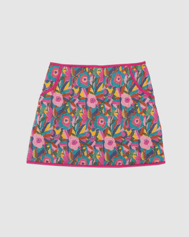 Ava Liberty Quilted Skirt in MULTI
