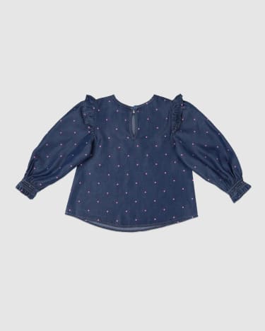 Evelyn Blouse in CHAMBRAY