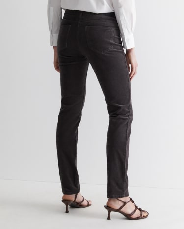 Cleo Cord Jean in CHARCOAL