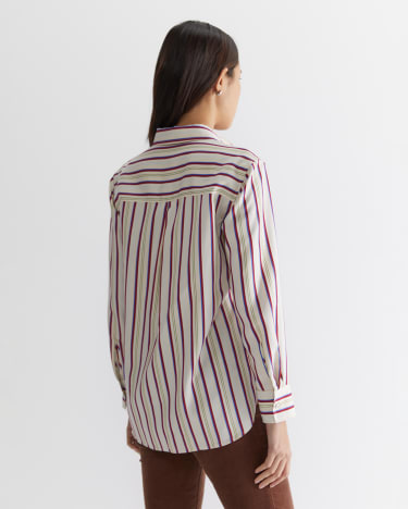 Alina Stripe Shirt in MULTI