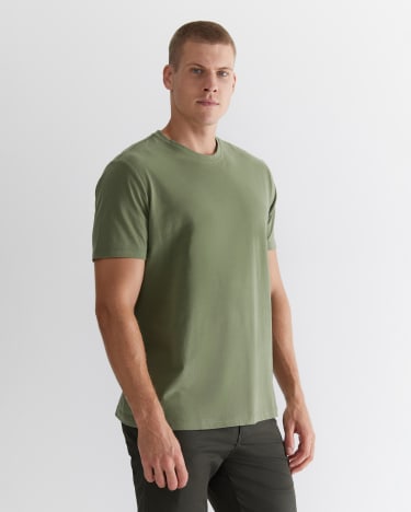 Supersoft Tee in MOSS