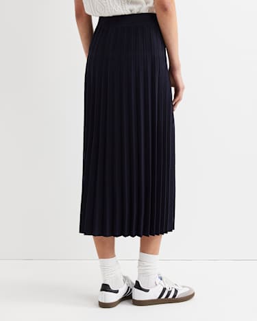 Maxine Milano Midi Skirt in NAVY