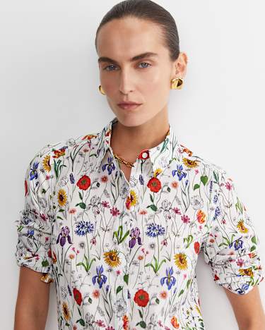 Meadow Liberty Long Sleeve Shirt in MULTI