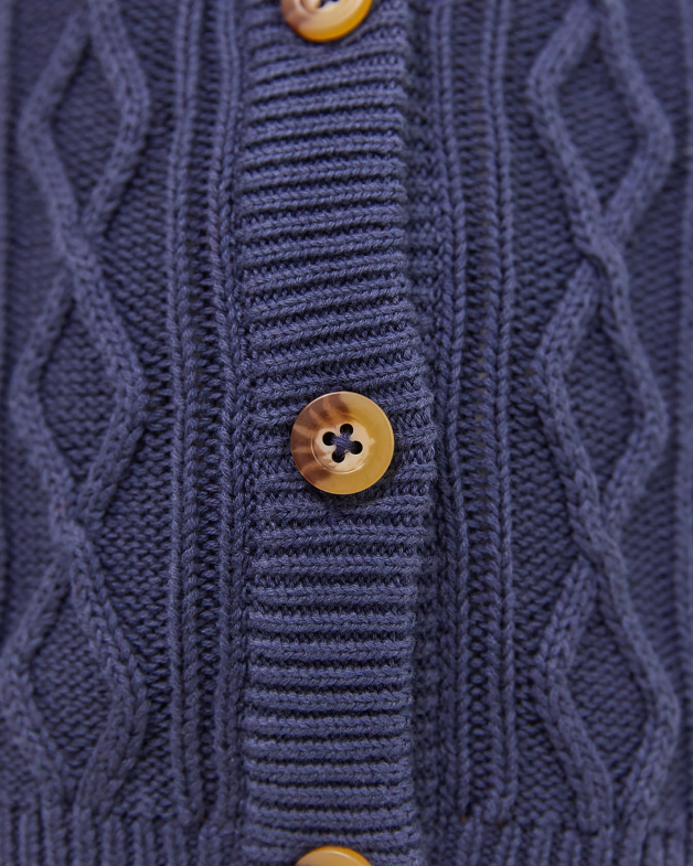 Charlie Cotton Cable Baby Cardigan Sportscraft