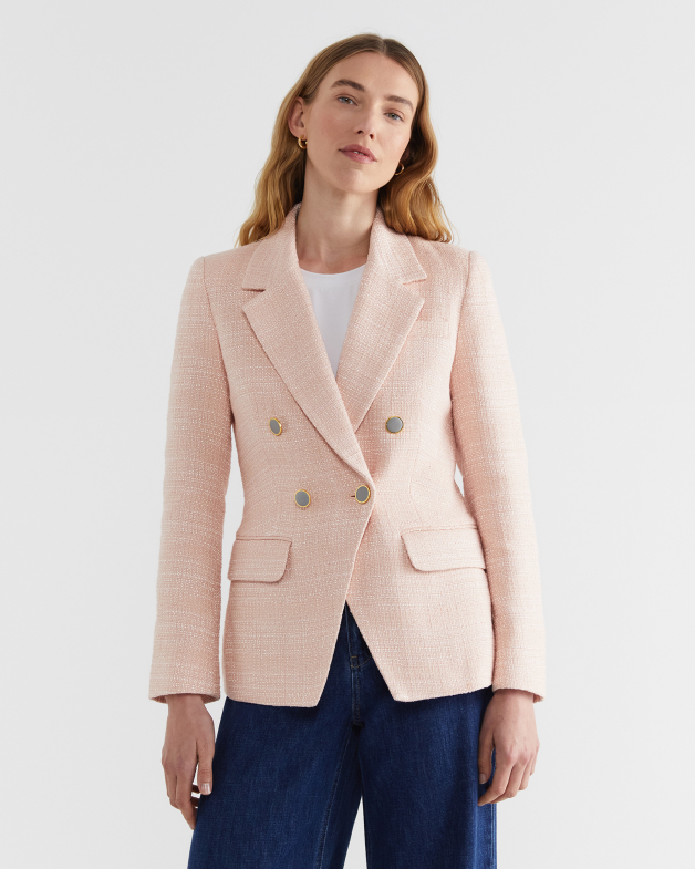 Michelle Textured Blazer | Sportscraft