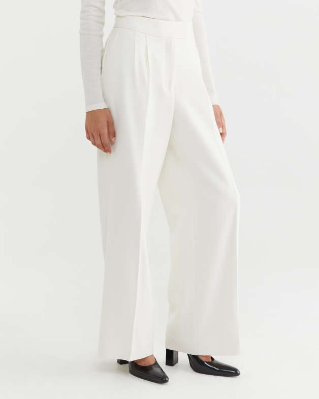white trousers winter