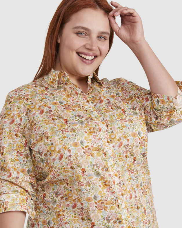liberty print top