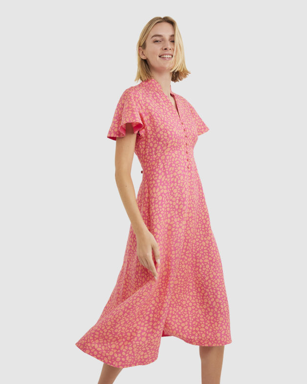 new look fit and flare dresses