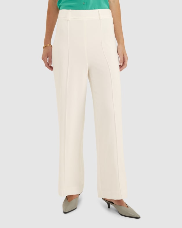 Theory mid-rise Crepe Tailored Trousers - Farfetch