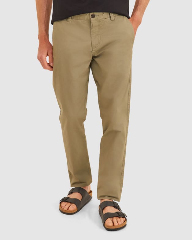 Dockers Men's Slim Fit Signature Khaki Lux Cotton Stretch Pants, Cloud, 28W  x 28L at Amazon Men's Clothing store