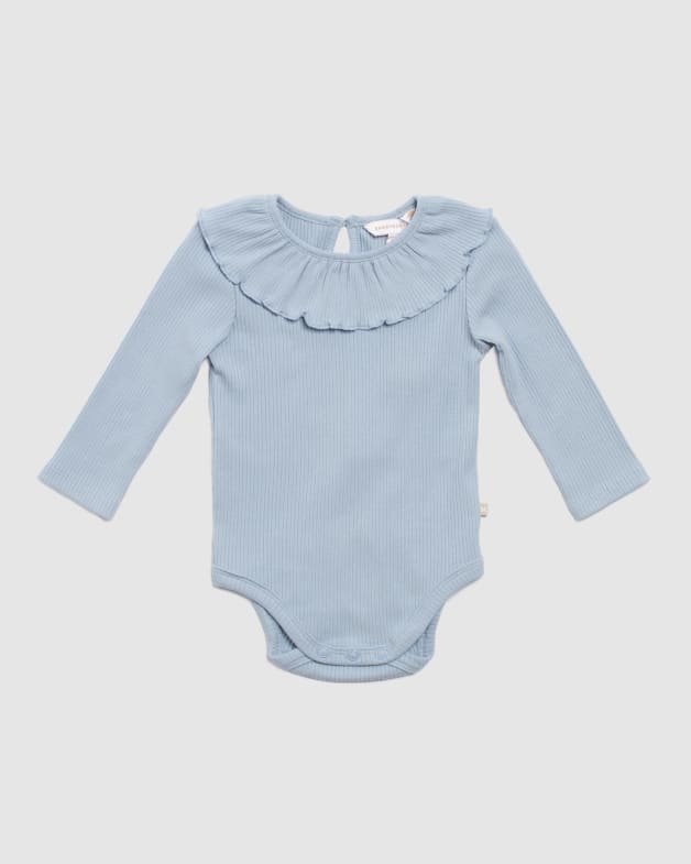 Baby girl frill bodysuit clearance