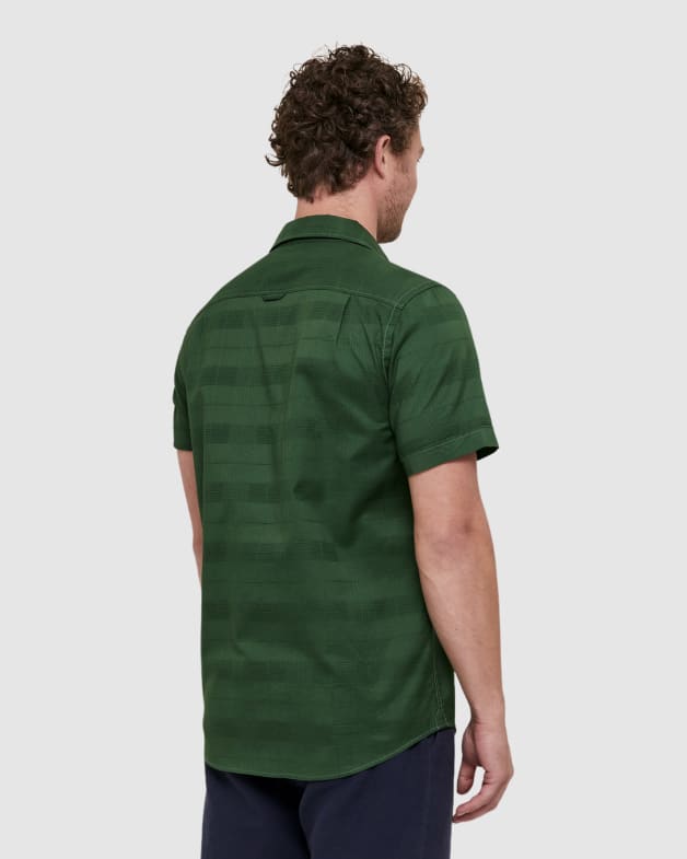 Green shirt sales with shorts