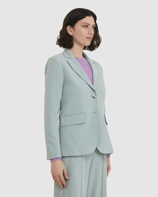 Duck egg blue jacket online