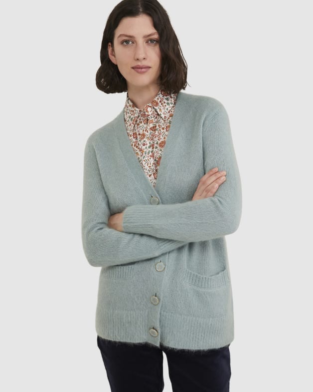 Tatiana Mohair Long Cardigan Sportscraft