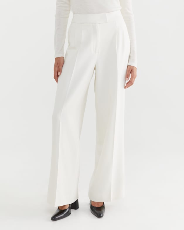 High Waisted Trousers, Twill & Wide Leg Trousers