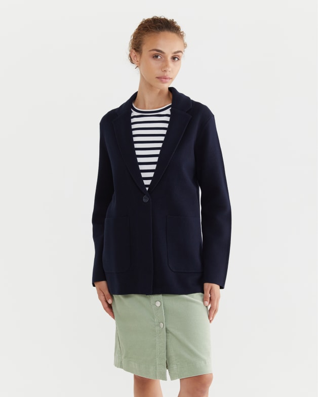 Navy cheap blue coatigan