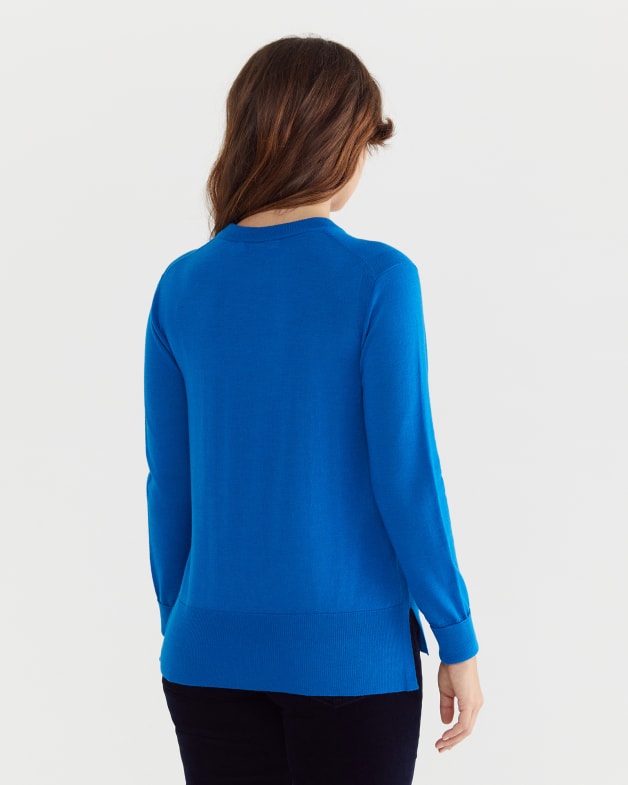 Merino Wool Long Sleeve Knit Sportscraft