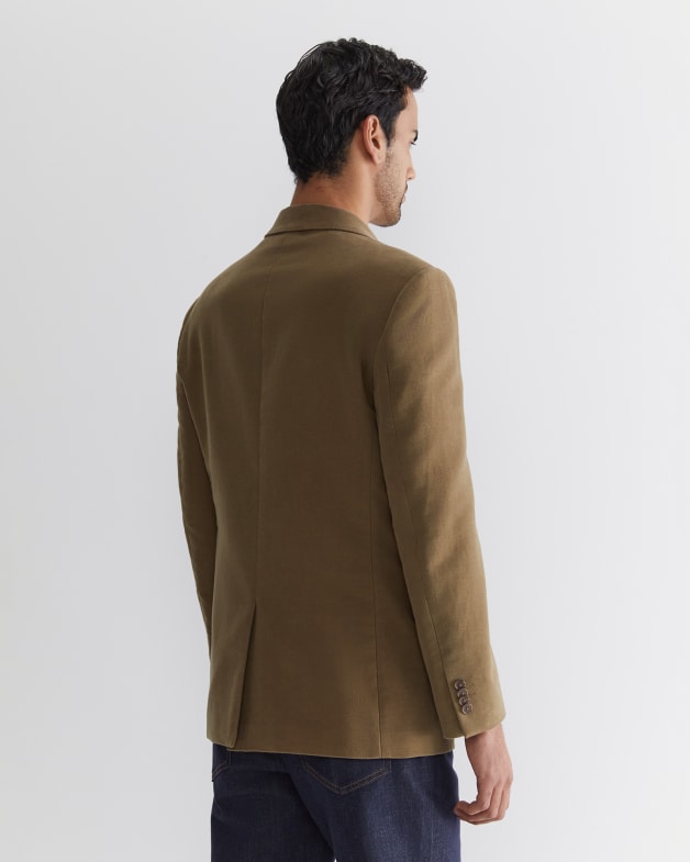 Italian moleskin trucker jacket hot sale