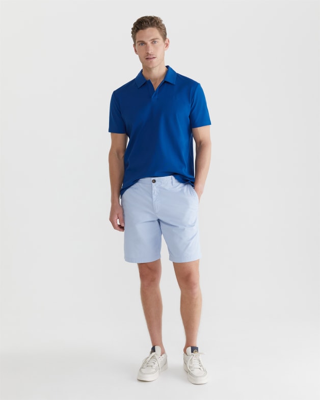 Baby blue polo shorts sales