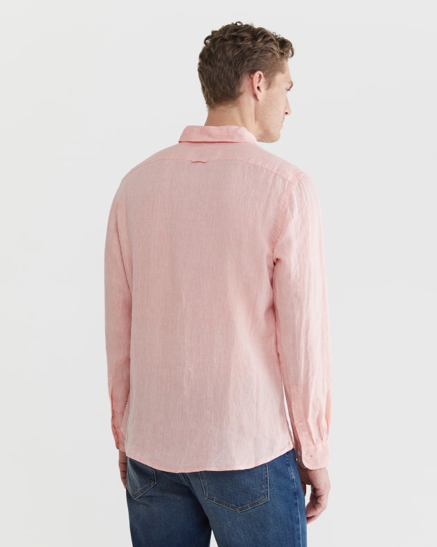 Salmon best sale dress shirt