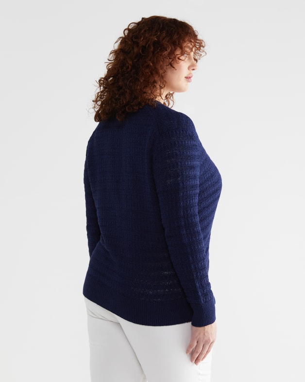 Josie Tape Yarn Cardigan Sportscraft