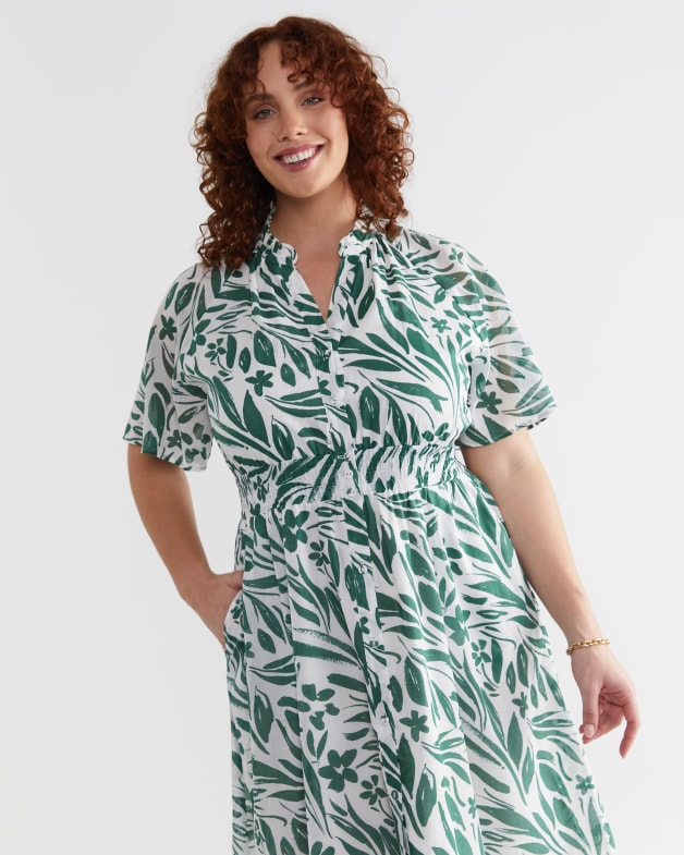 White voile best sale dress