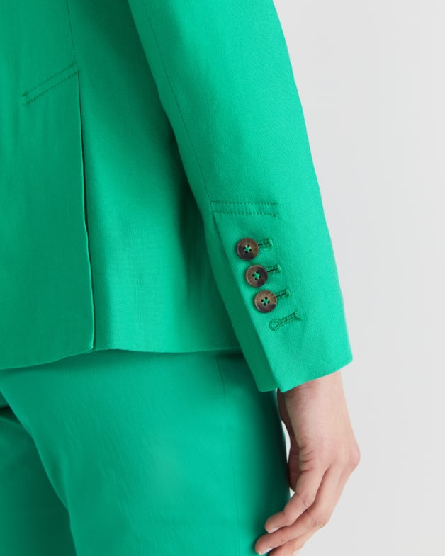 Green suit jacket women best sale
