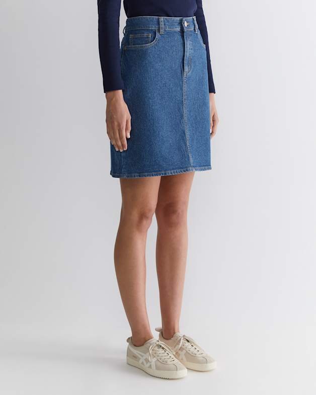 White denim skirt deals david jones