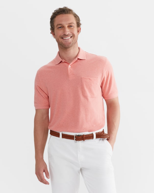 Pique Polo Melange Sportscraft