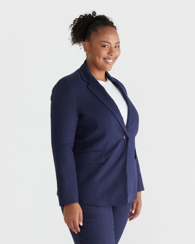Freya Linen Blazer Sportscraft