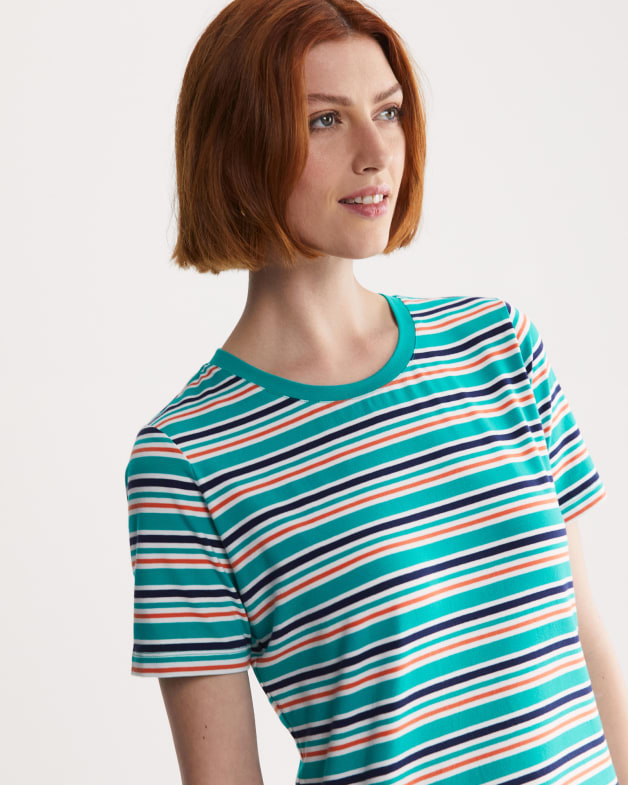 Striped tee discount shirt womens