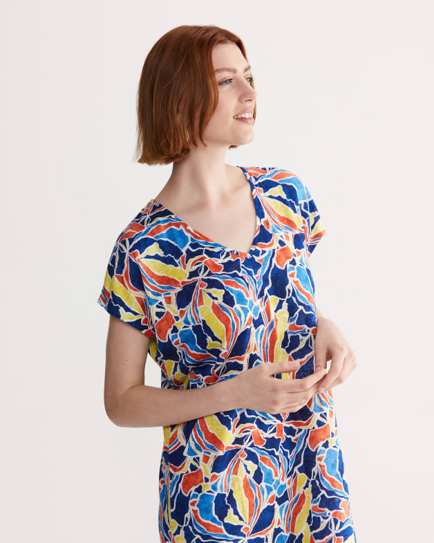 Sportscraft linen on sale dress