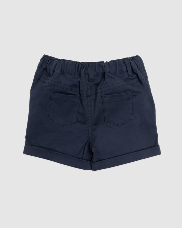 Navy blue on sale baby shorts
