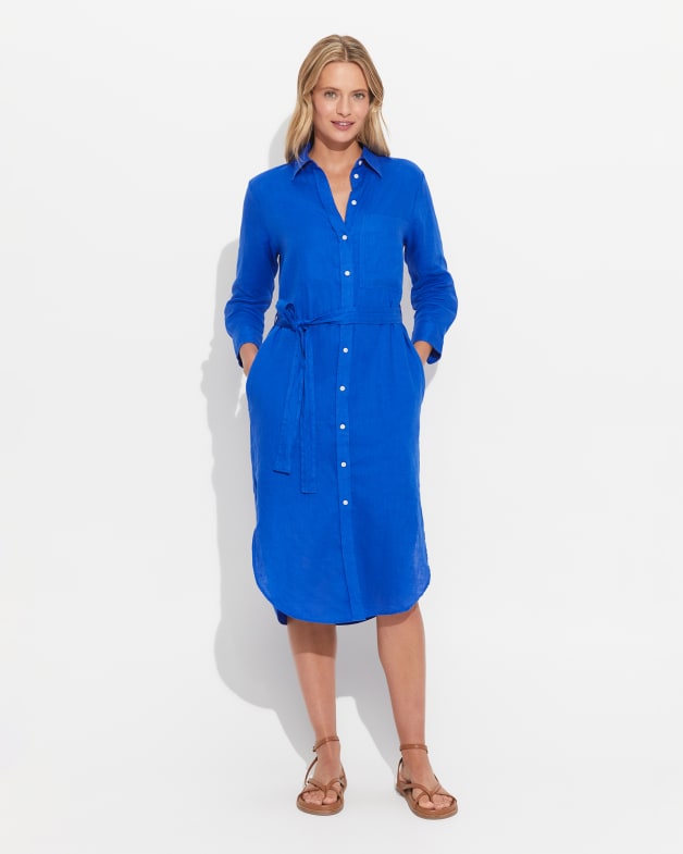 Leslie Linen Dress Sportscraft
