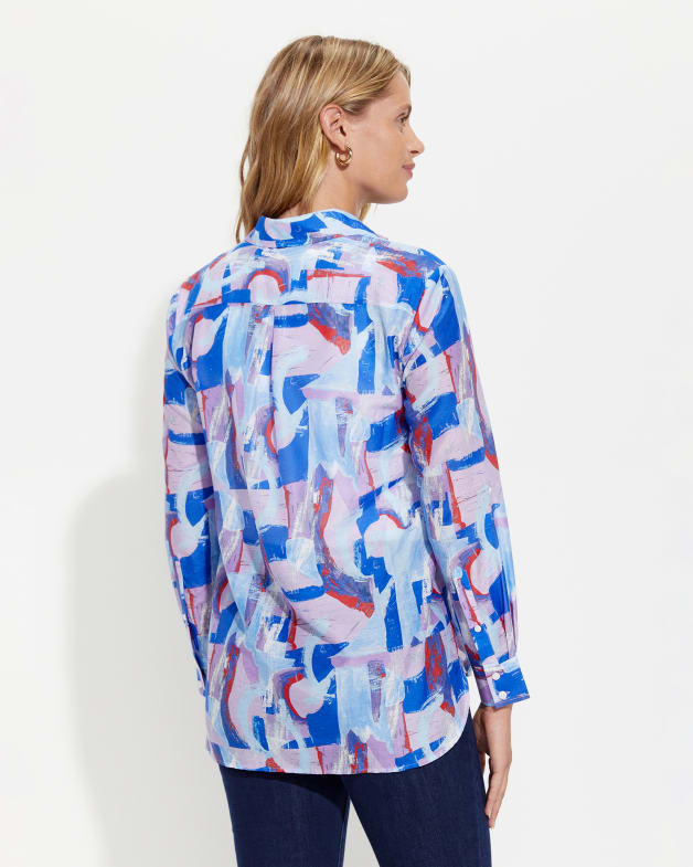 Matera Cotton Silk Shirt Sportscraft