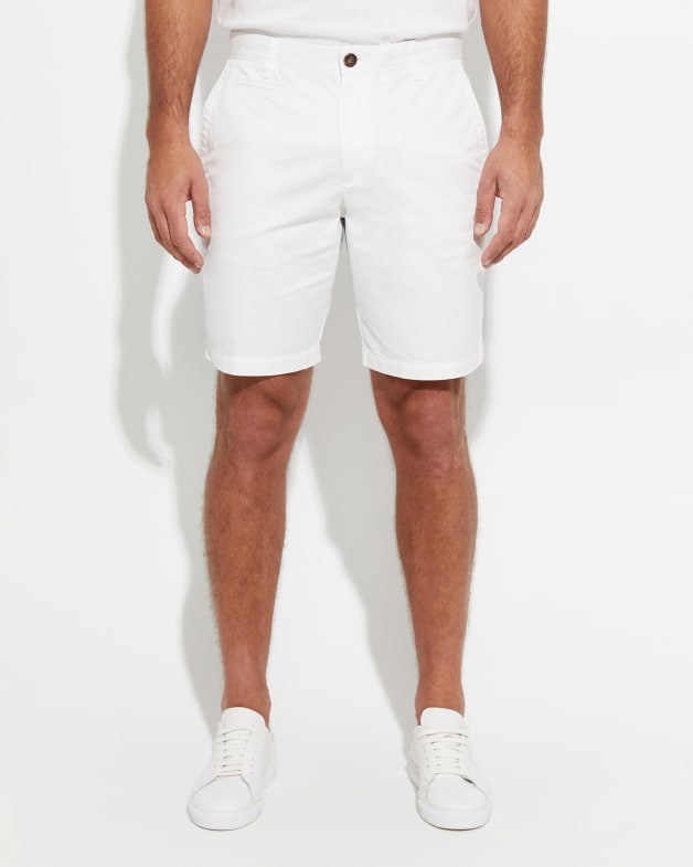 Baby boy white best sale chino shorts