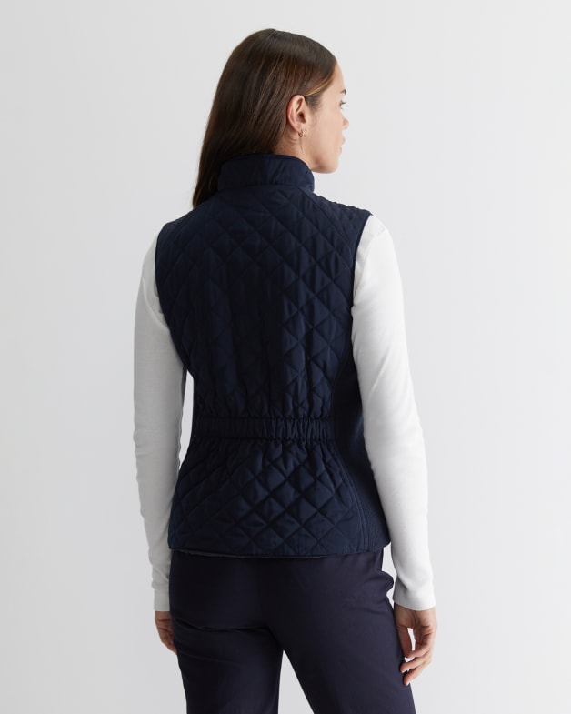Womans best sale quilted vest
