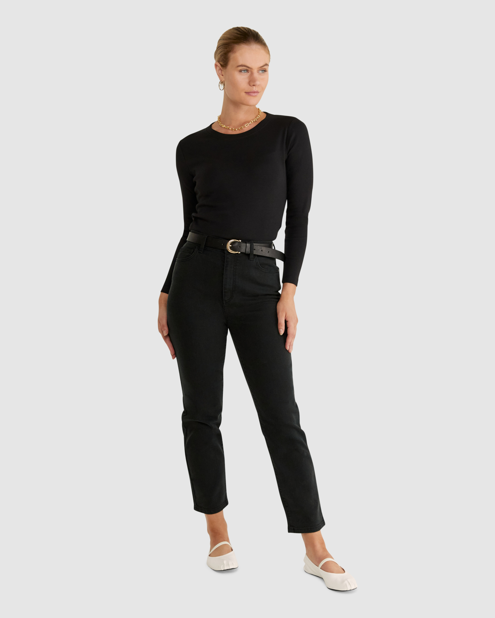 Long Sleeve Rib Tee Sportscraft