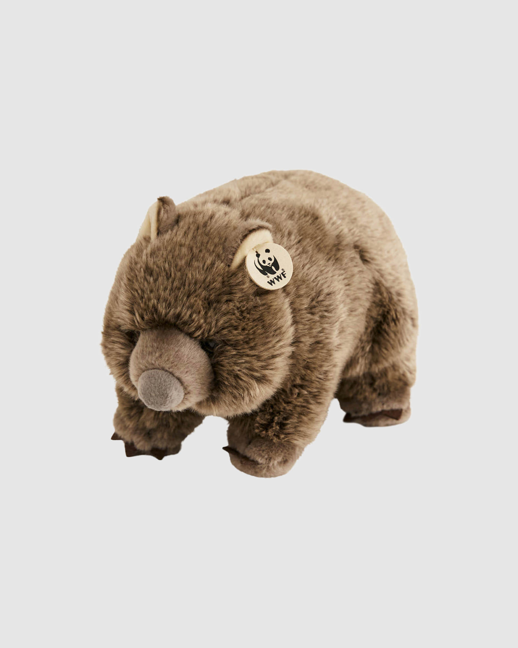 WWF Wombat in BROWN
