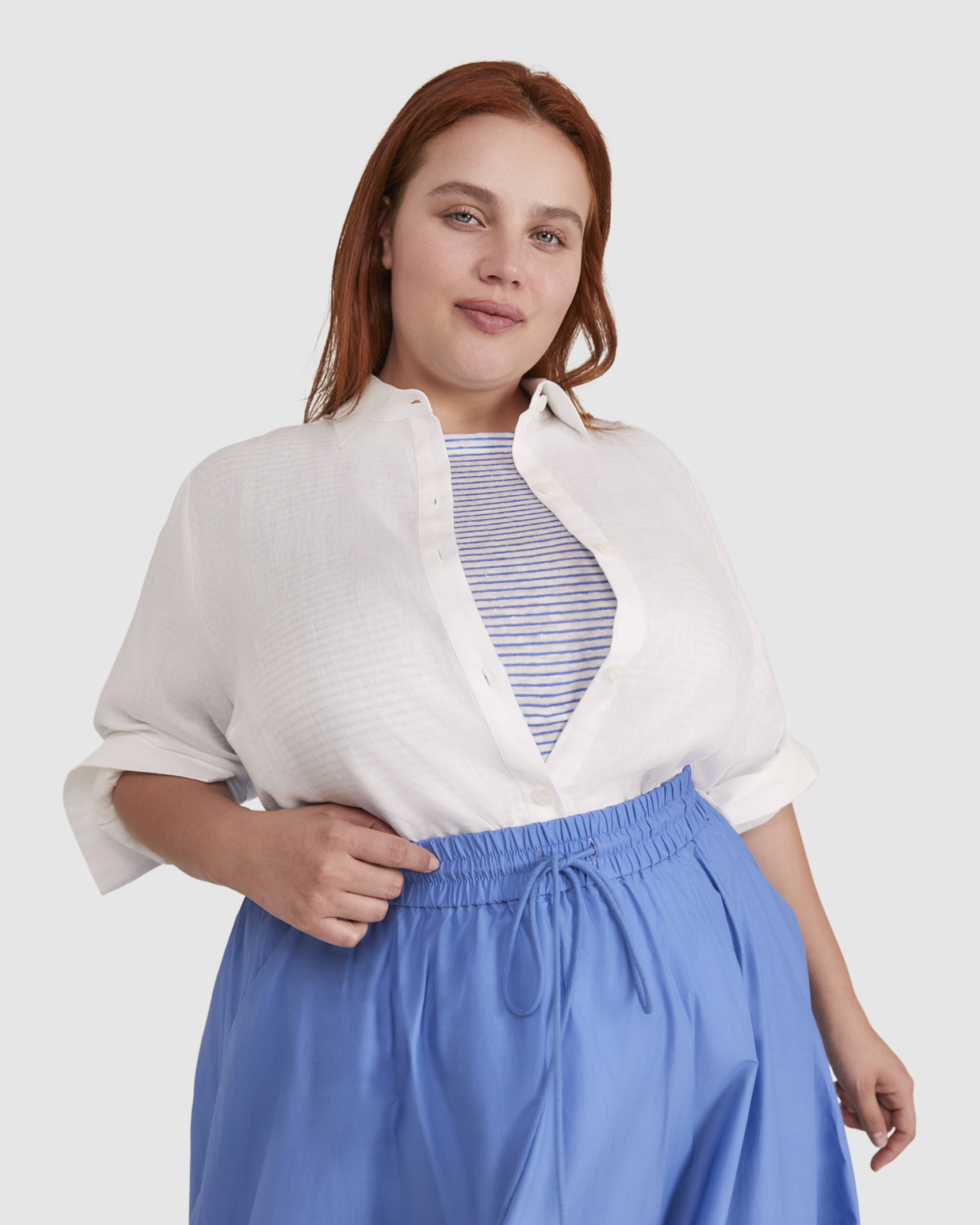 Marley Skirt in AZURE