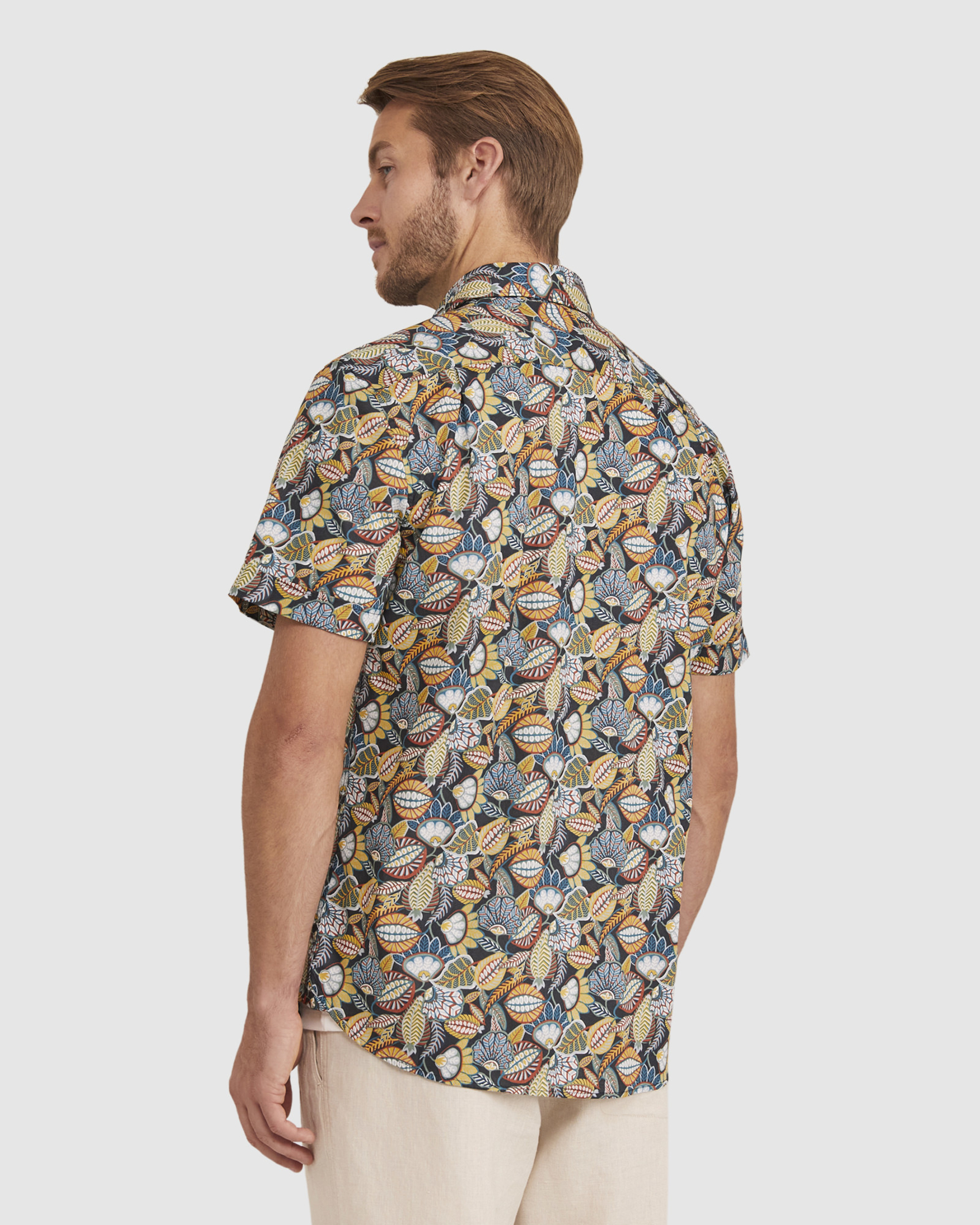 Neo Liberty Short Sleeve Shirt in MULTI