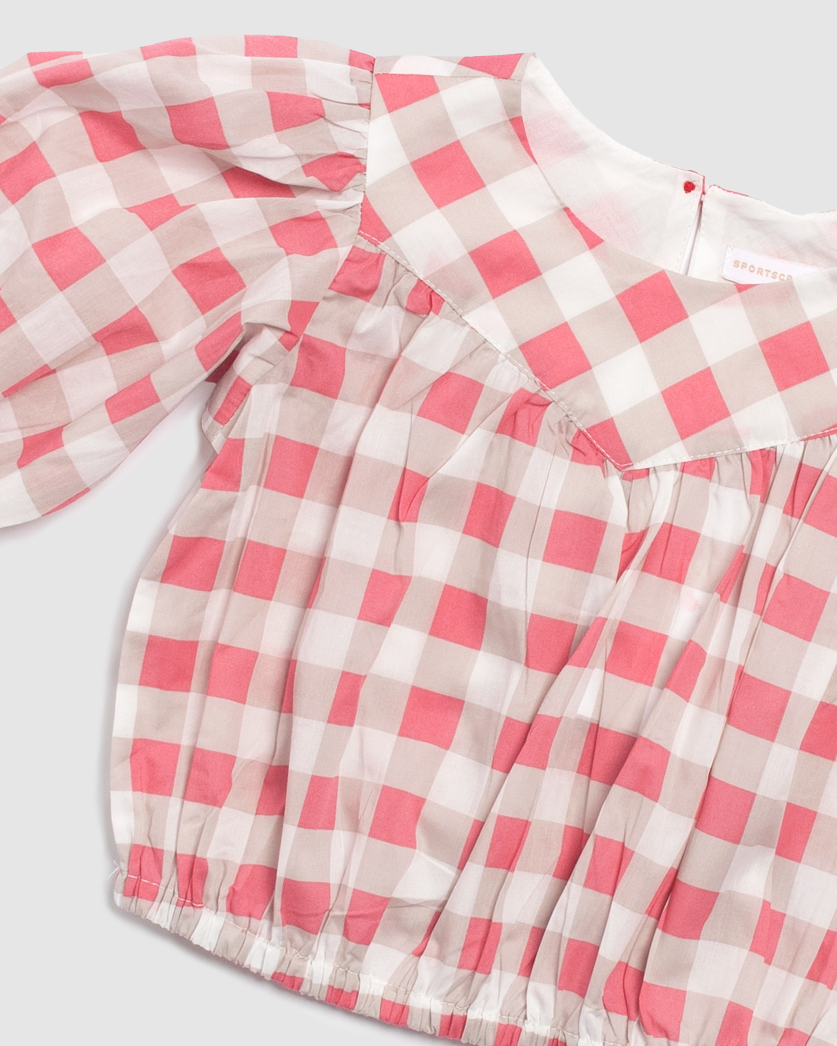 Cora Check Blouse in MULTI CHECK