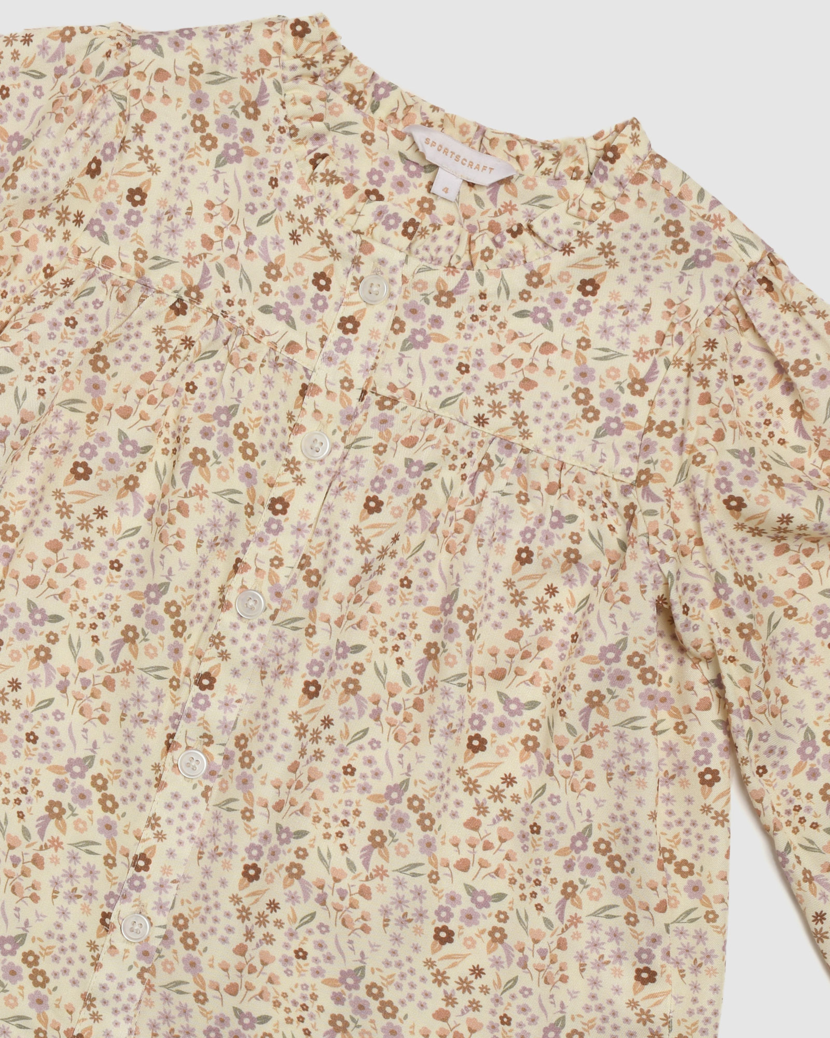 Winter Blooms Blouse in MULTI