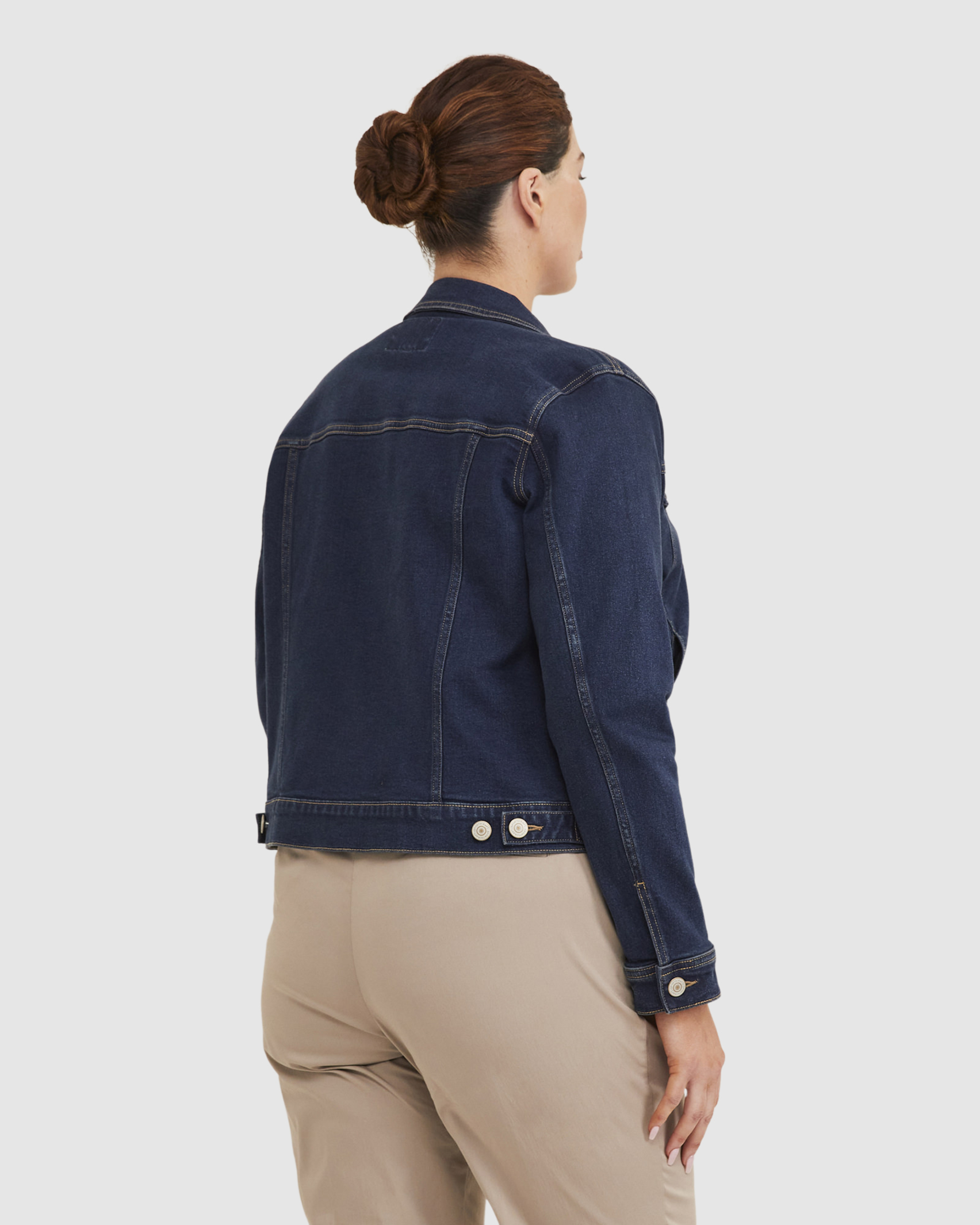 Brooklyn Denim Jacket in DARK WASH